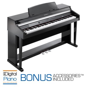 Kurzweil MP-20 Digital Piano - Ebony Polish