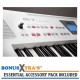 Roland BK-3 Backing Keyboard - White