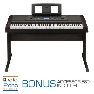Yamaha DGX-650 Digital Piano - Black