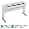 Yamaha DGX-650 Digital Piano - White