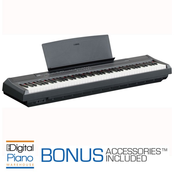 Yamaha P105 Digital Piano - Black